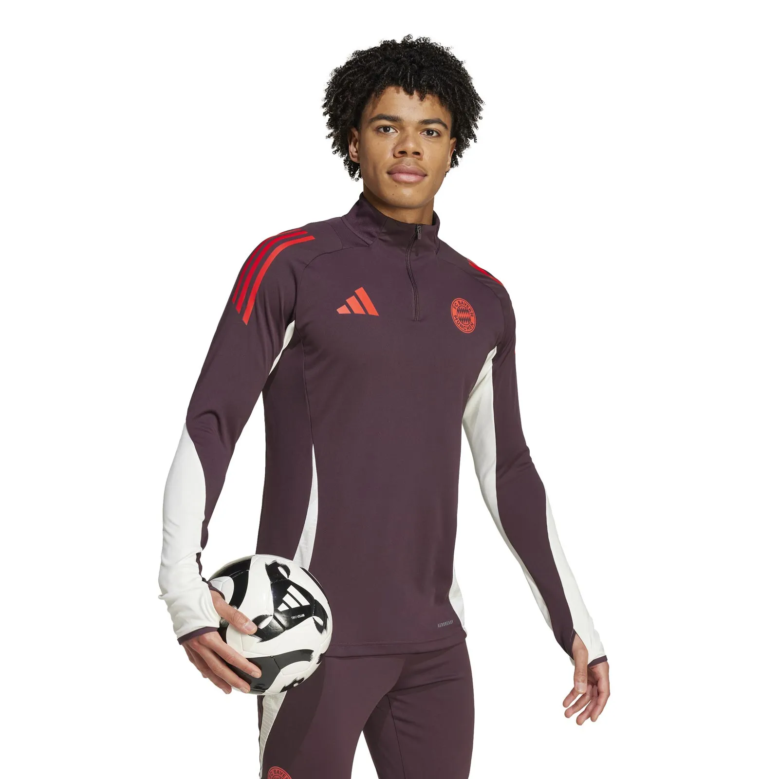 adidas FC Bayern 24 Home Train Top Red