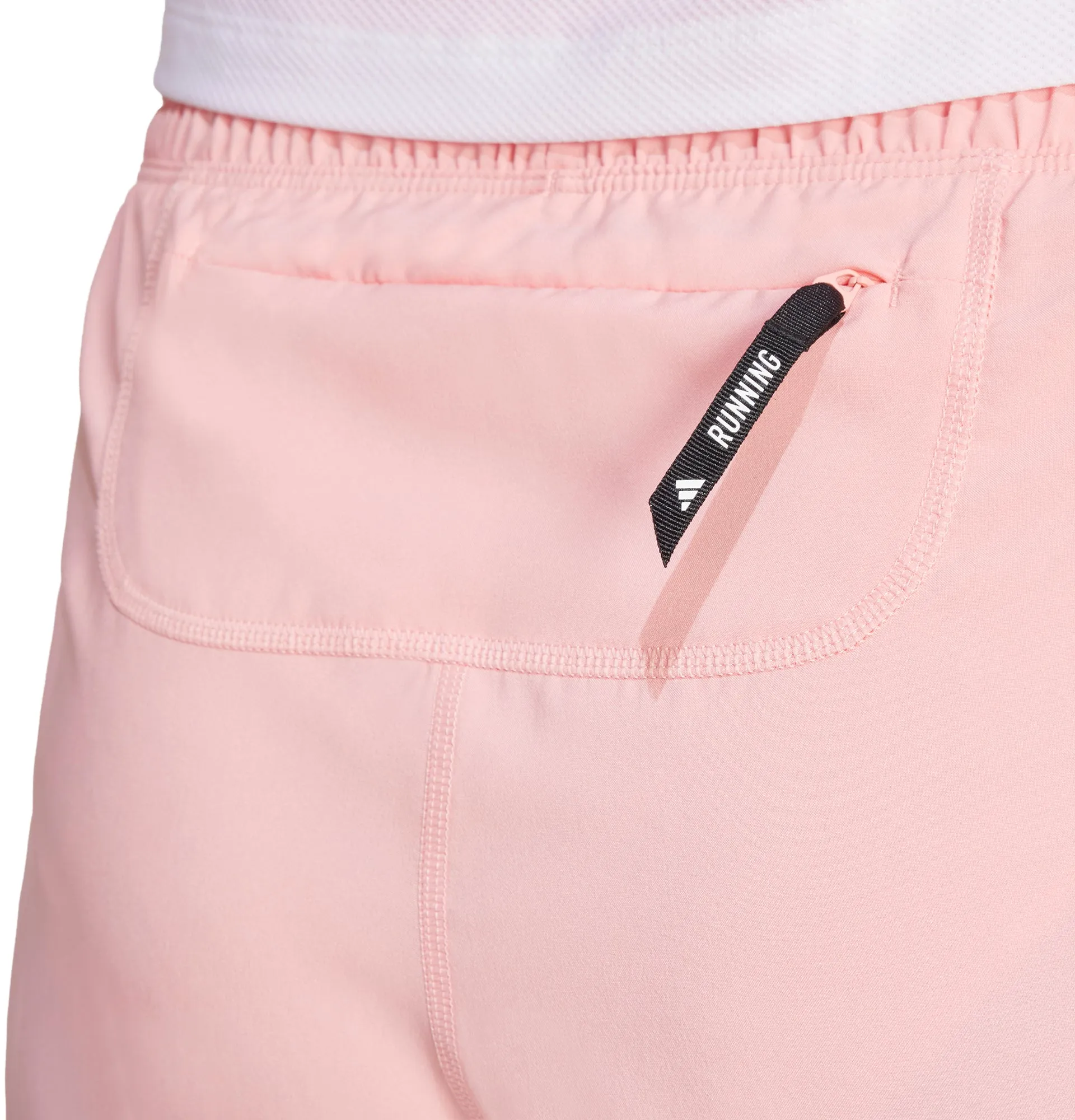 adidas Own The Run 4 Inch Womens Running Shorts - Pink