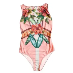 Aesthetic Floral One-Piece Swimsuit