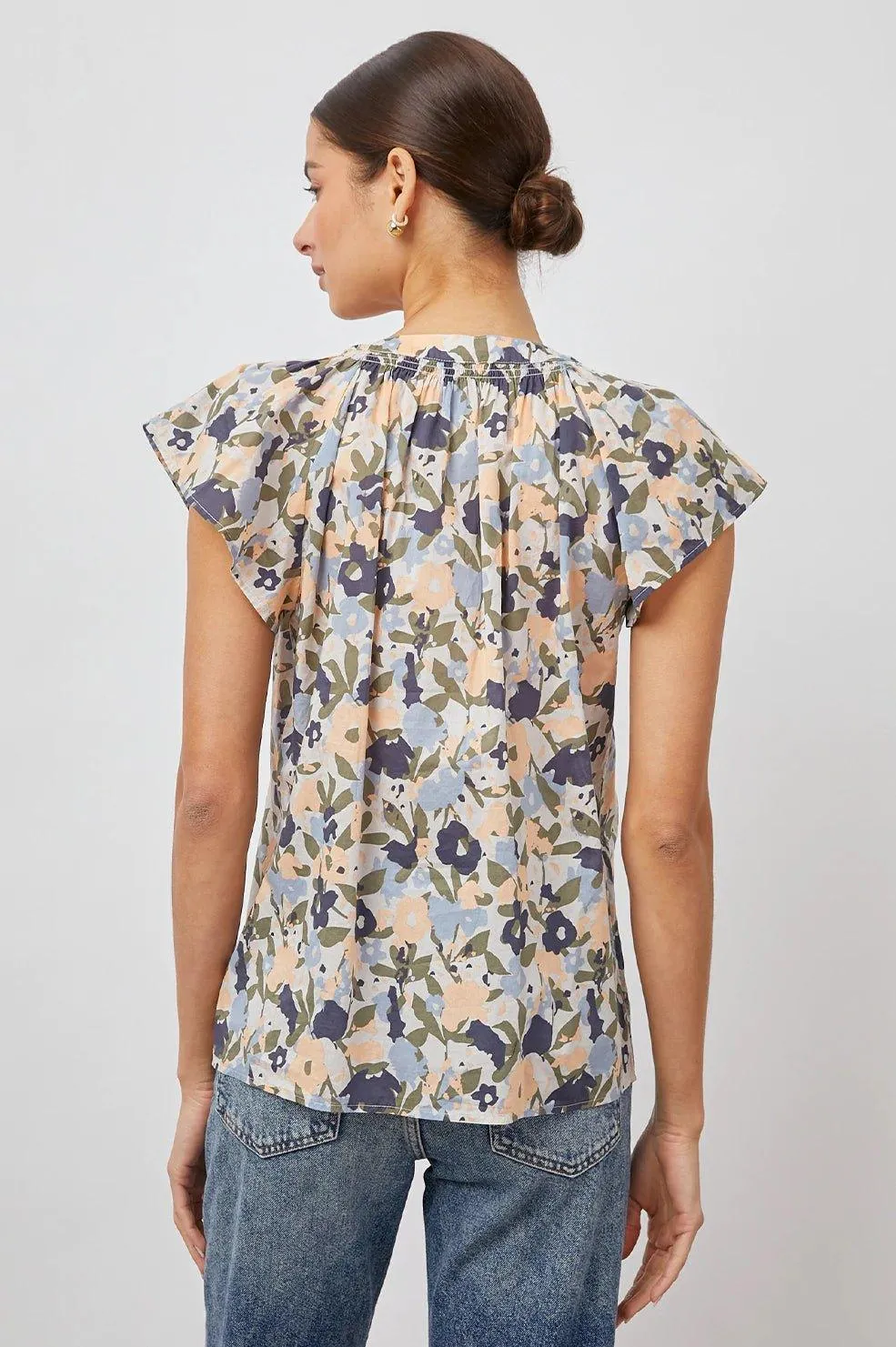 Alena Blouse Mod Floral