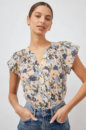 Alena Blouse Mod Floral