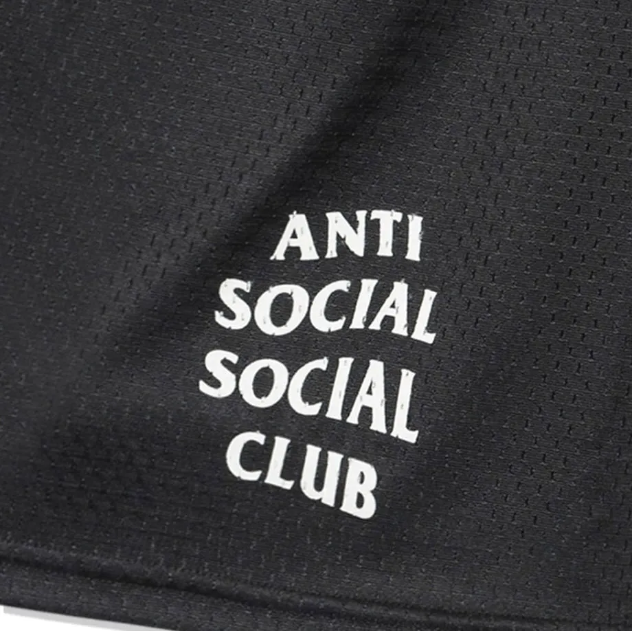 Anti Social Social Club x Champion Sports Black Shorts