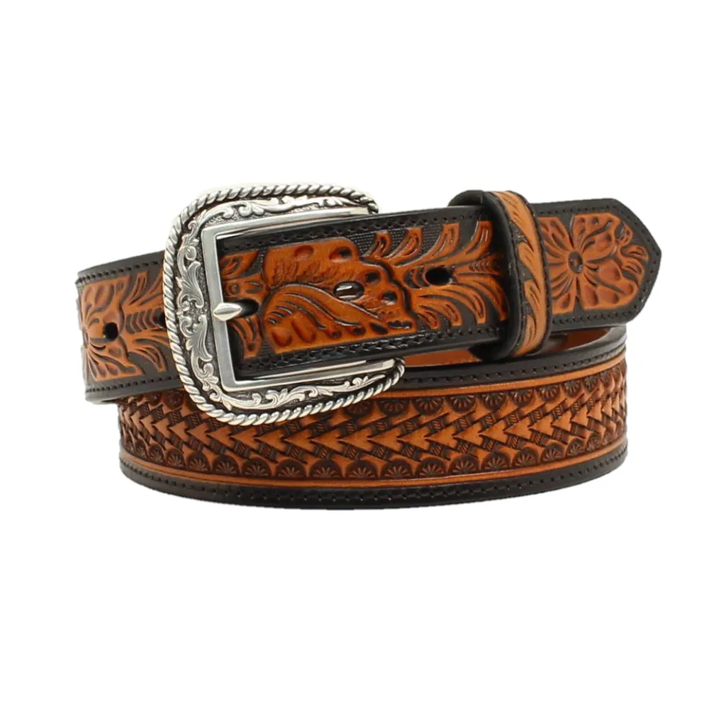 ARIAT STAMPED ARROWHEAD BELT