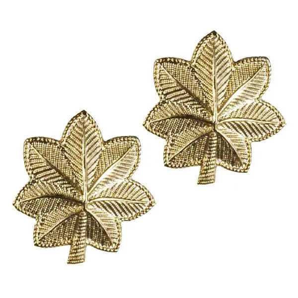 Army Officer Rank Pins - Bright Metal - 2-Pack