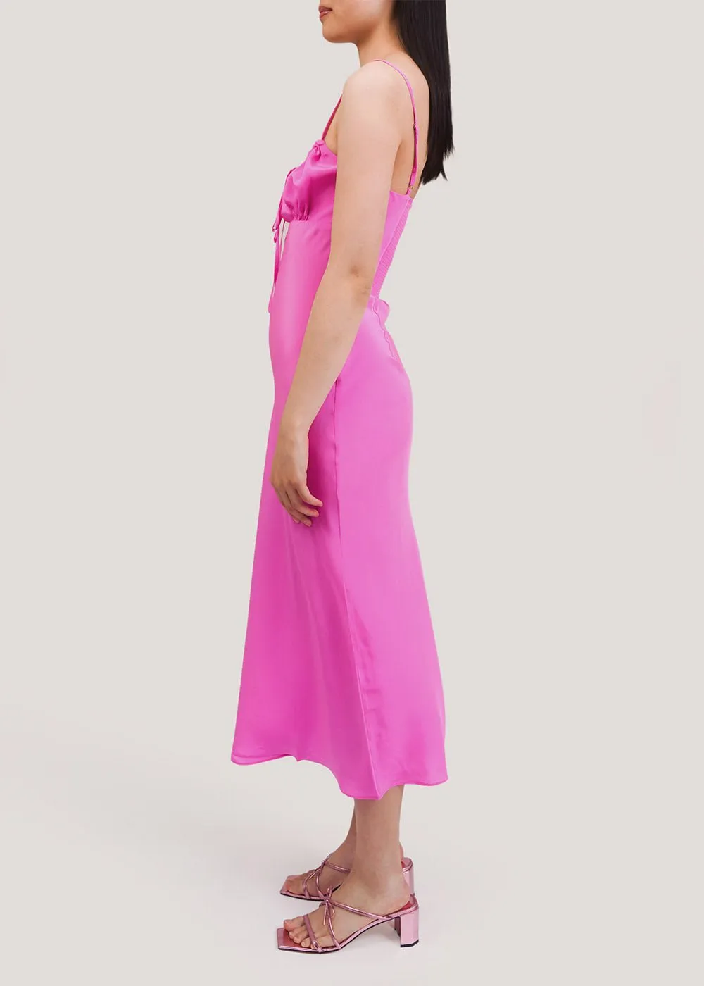 Barbera Pink Claudia Dress