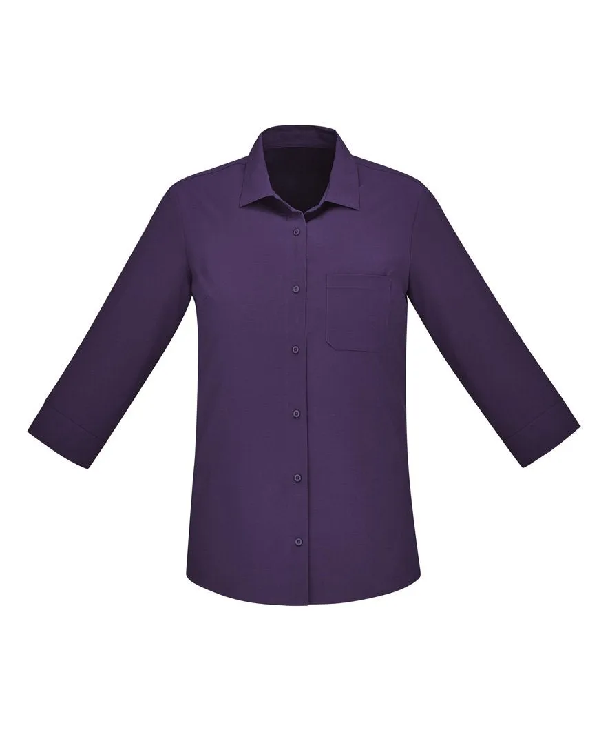 Biz Care Womens Florence 3/4 Sleeve Shirt (2nd 1 Color) (CS951LT)