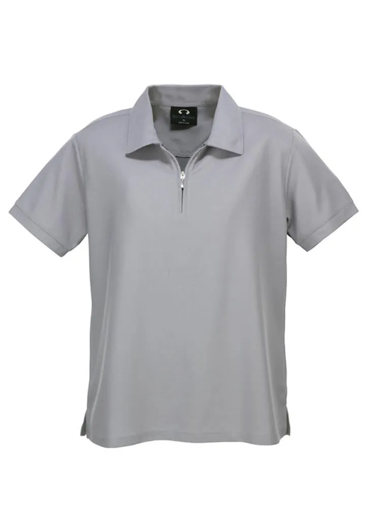 Biz Collection Womens Micro Waffle S/S Polo (P3325)