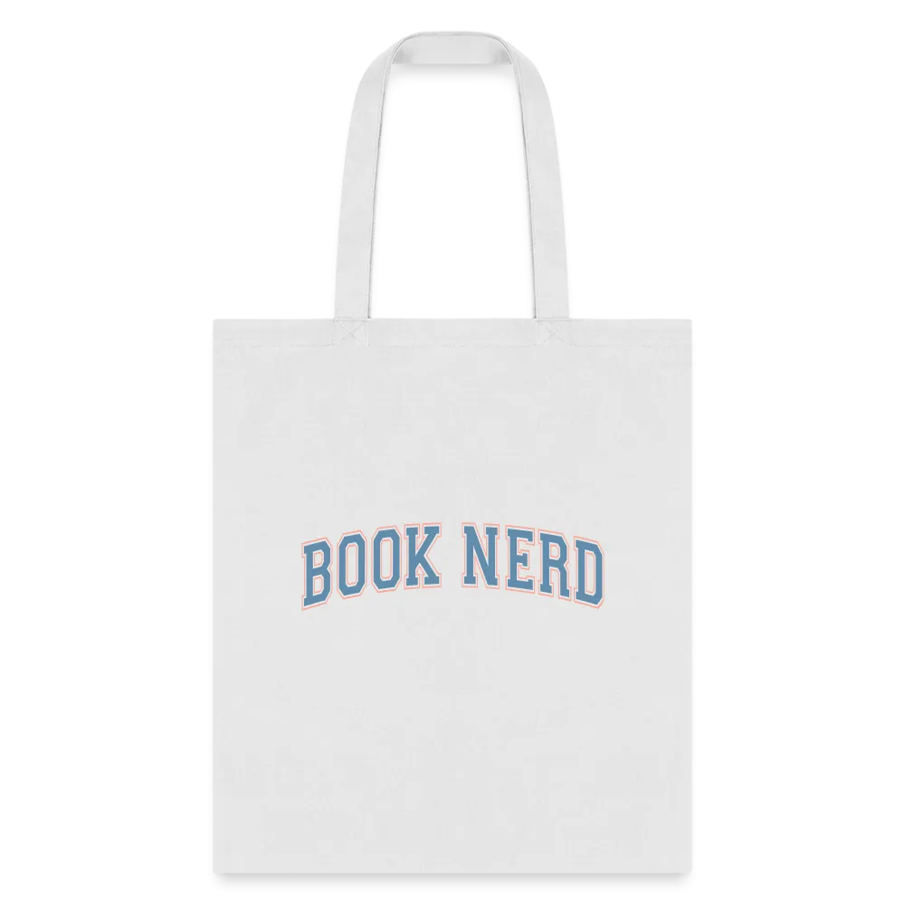 Book Nerd: Literary Themed Tote Bag for Avid Readers