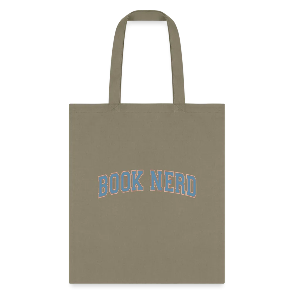 Book Nerd: Literary Themed Tote Bag for Avid Readers