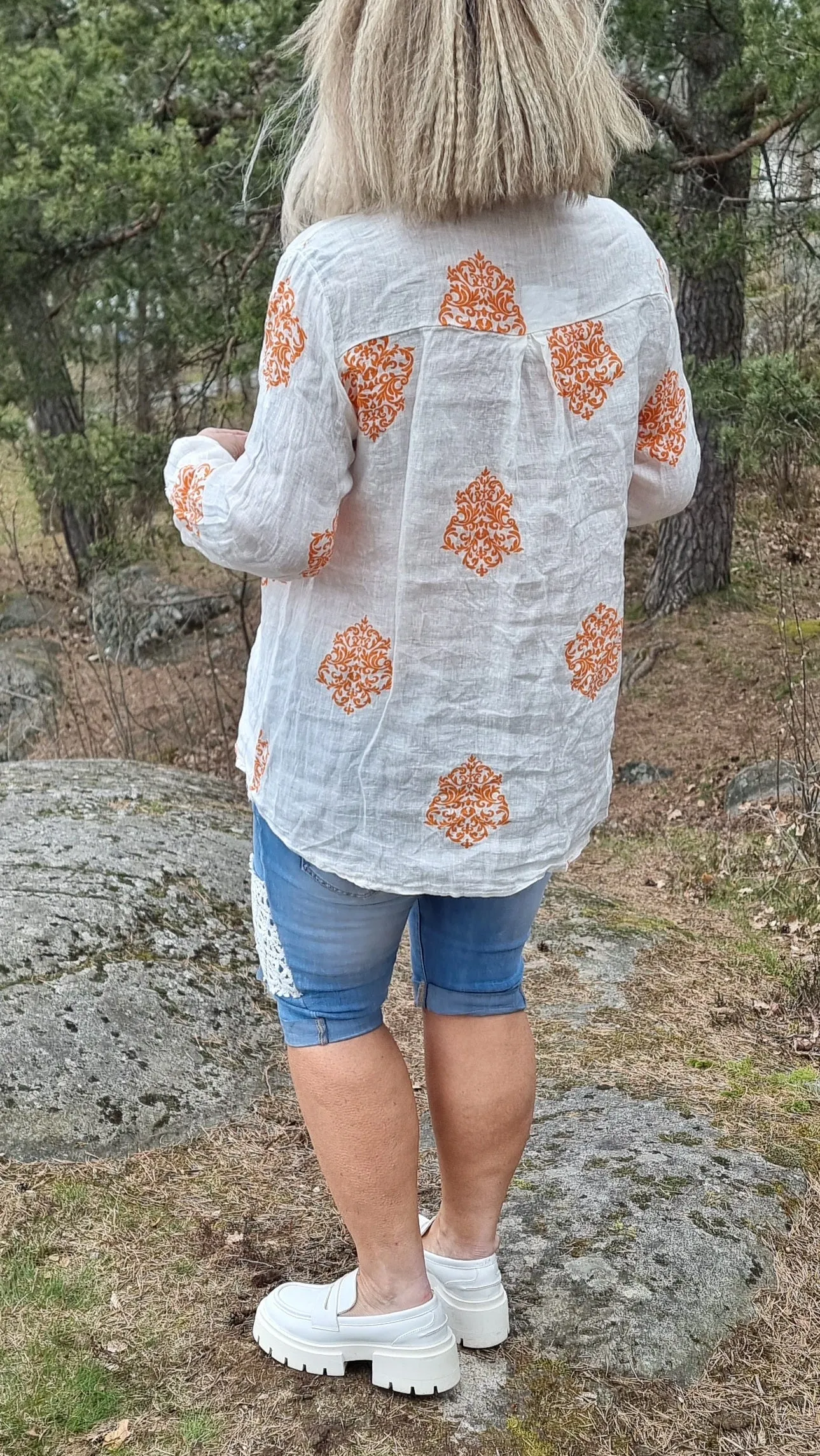 Cajsa Linen Blouse