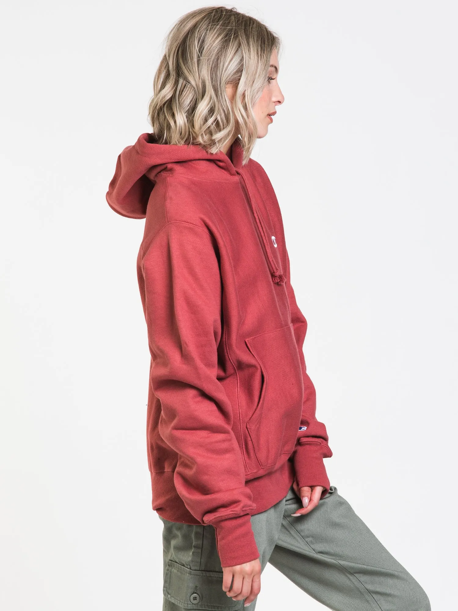 CHAMPION BOYFRIEND REVERSE WEAVE PULLOVER HOODIE  - CLEARANCE