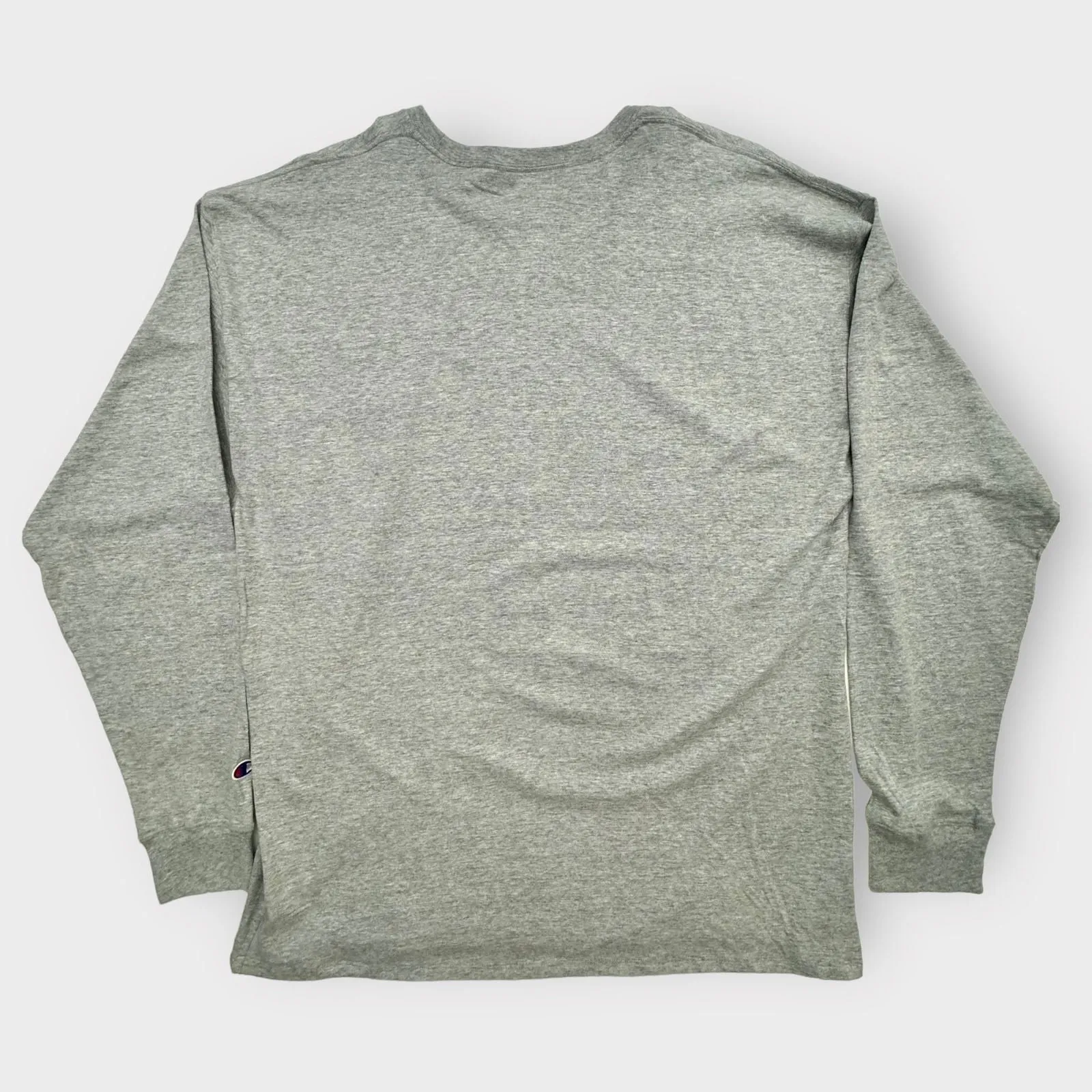 Champion Classic L/s Jersey T-Shirt | L | Light Gray Heathered | NWT