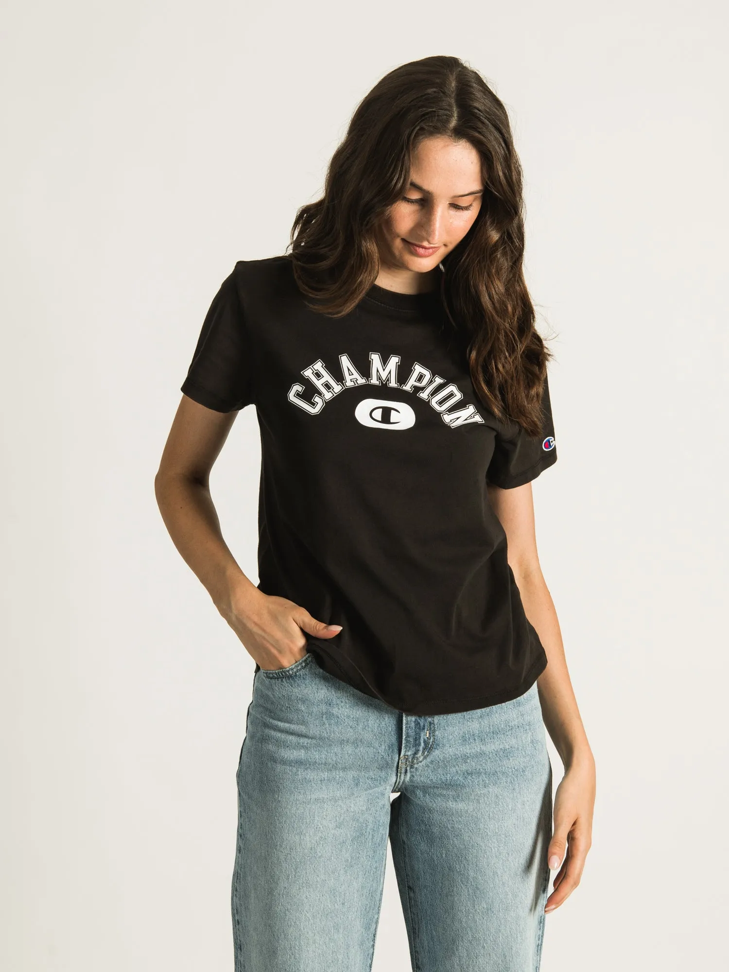 CHAMPION CLASSIC VINTAGE WASH T-SHIRT  - CLEARANCE