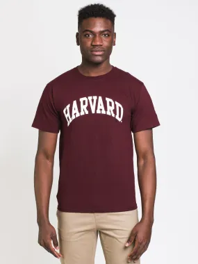 CHAMPION HARVARD SHORT SLEEVE UNIVERSITY TEE   - CLEARANCE