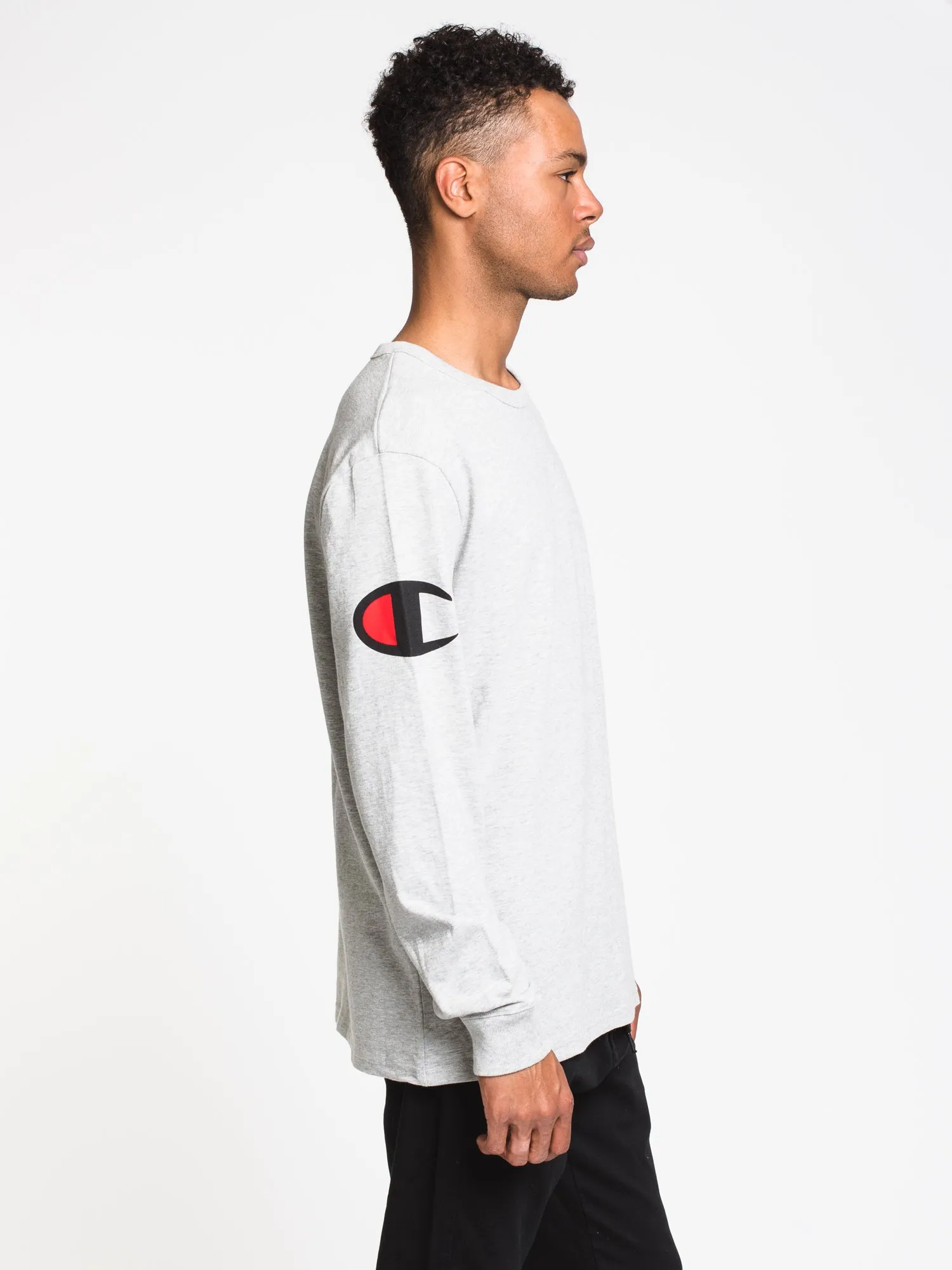 CHAMPION HERITAGE LONG SLEEVE TEE  - CLEARANCE