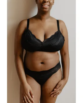 Curvy Dolce Bralette - Black *FINAL SALE*