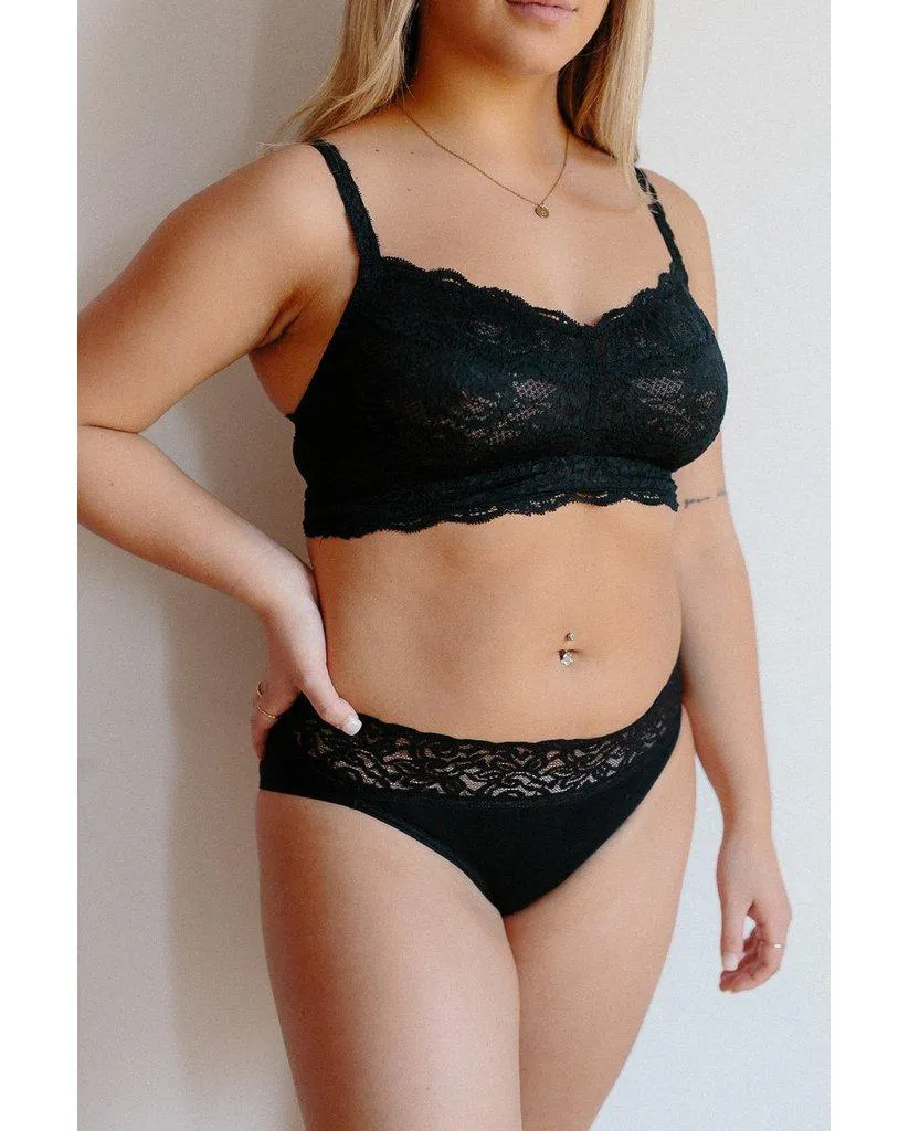 Curvy Sweetie Bralette - Black *FINAL SALE*