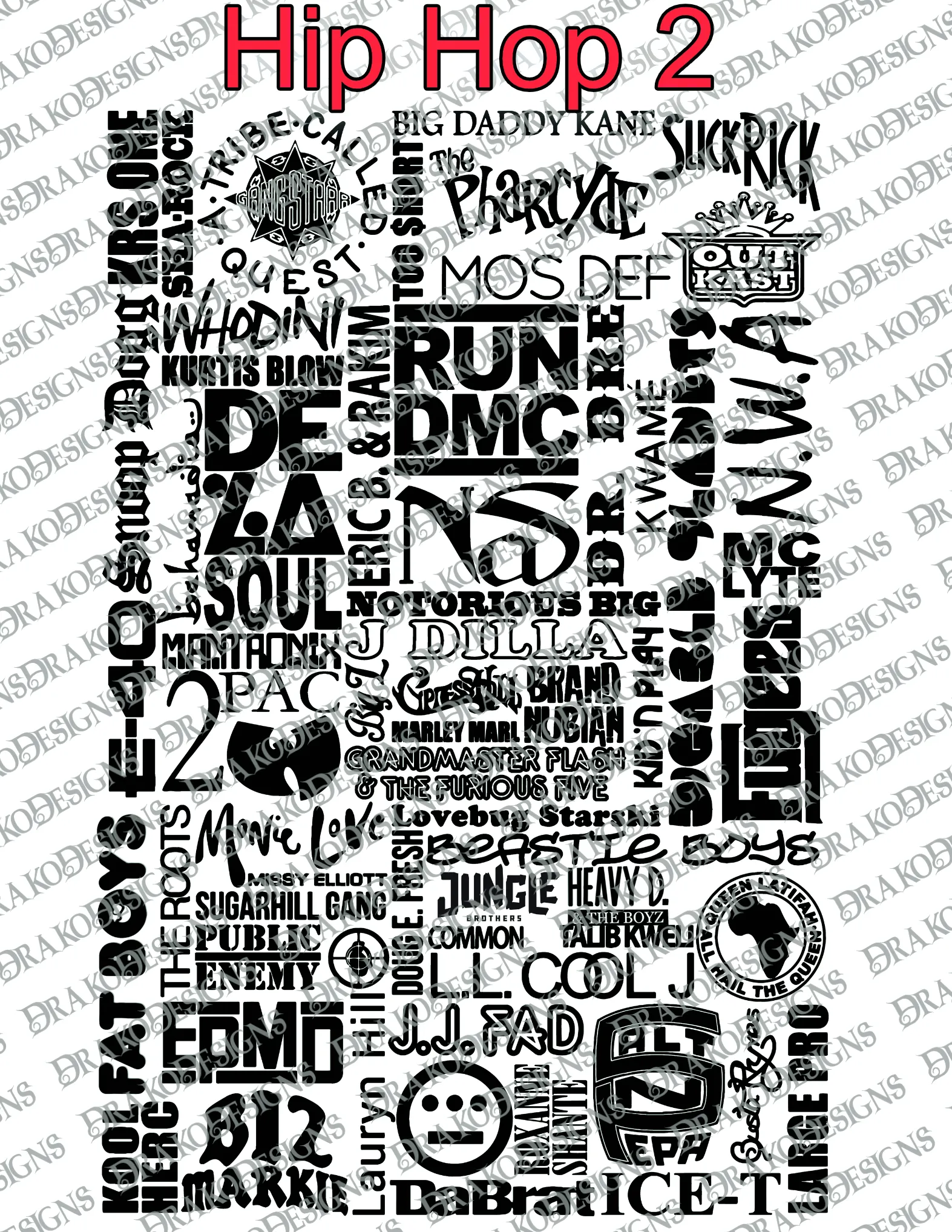 Hip Hop 4 compilation tee!