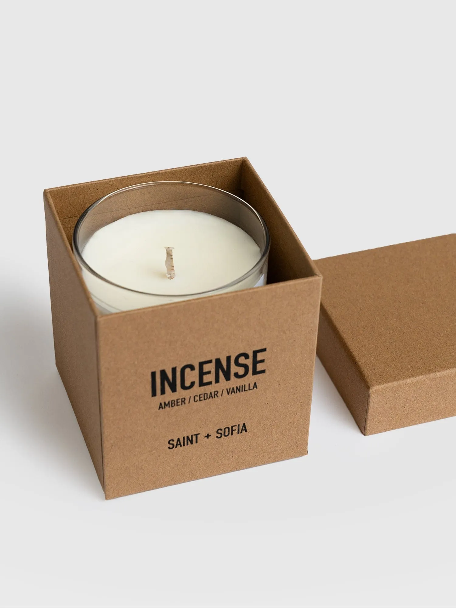 Incense Scented Candle