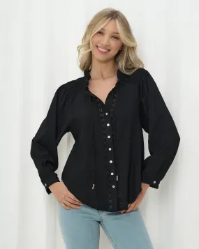 Isla Blouse - Black