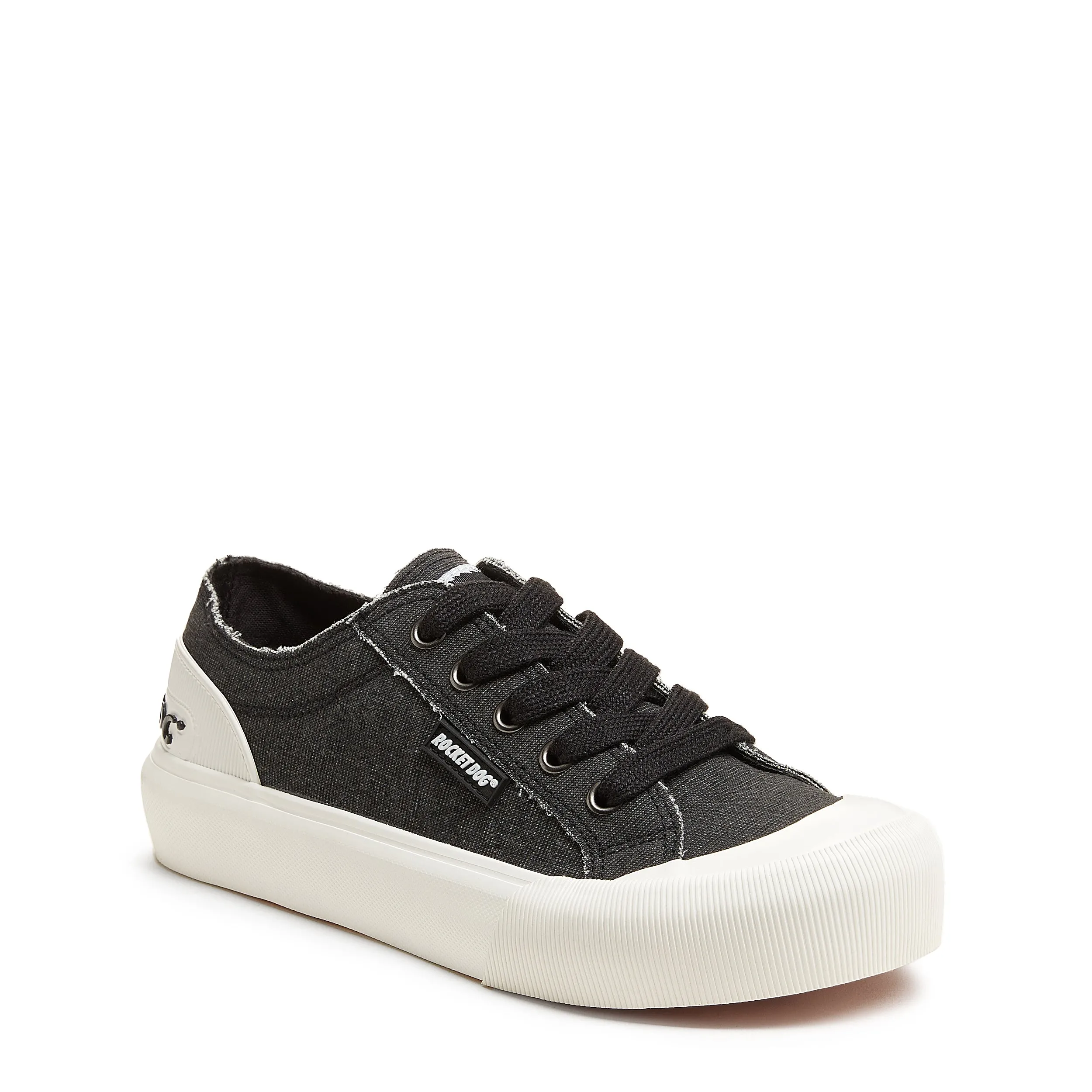 Jazzin Plus Black Platform Trainers