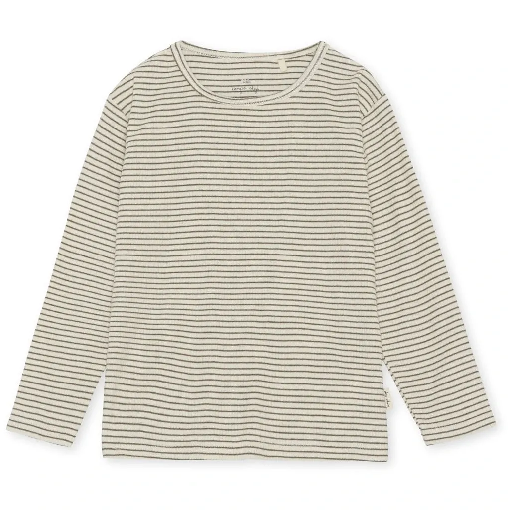 Kaya Blouse - Capers Stripe