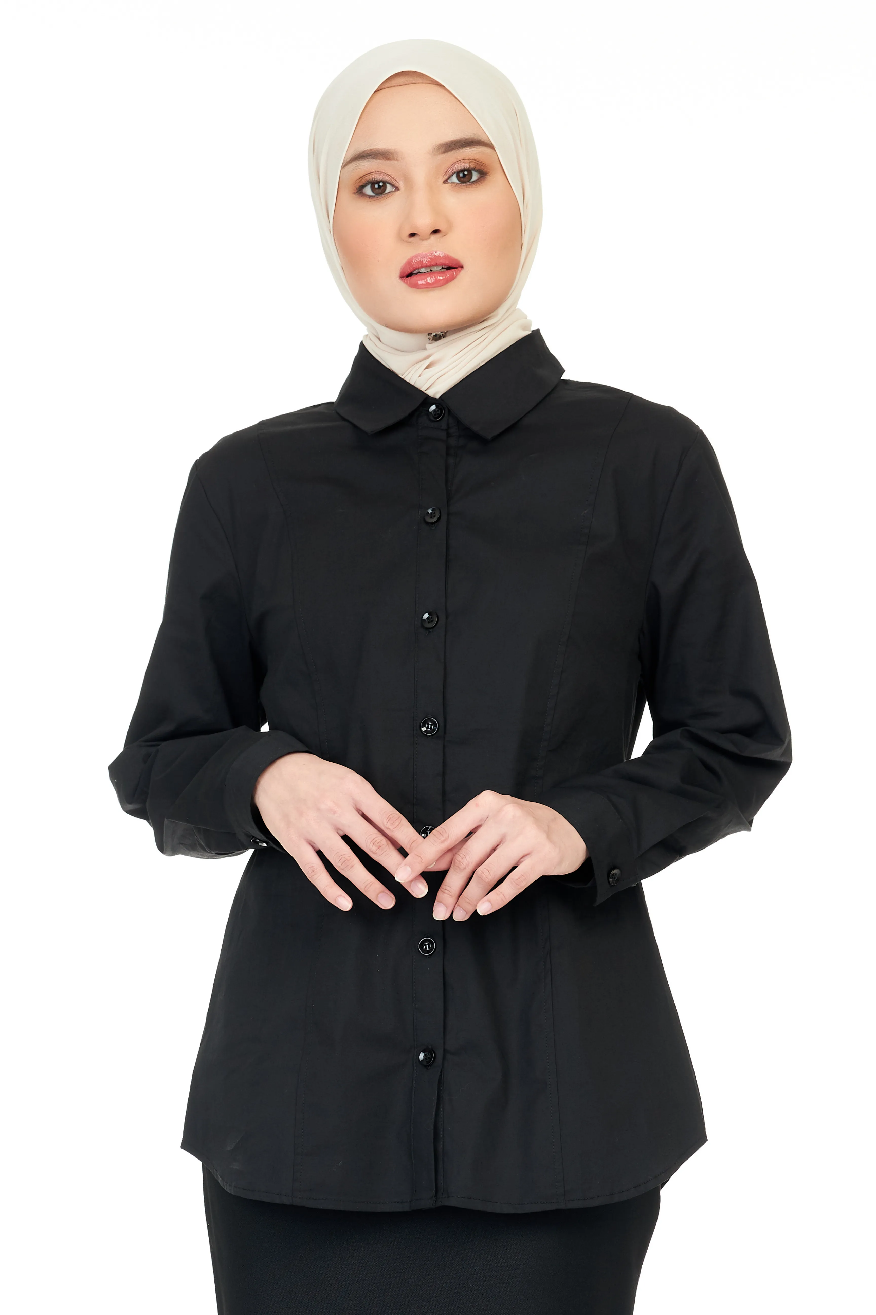 Office Blouse (Kemeja Hitam)