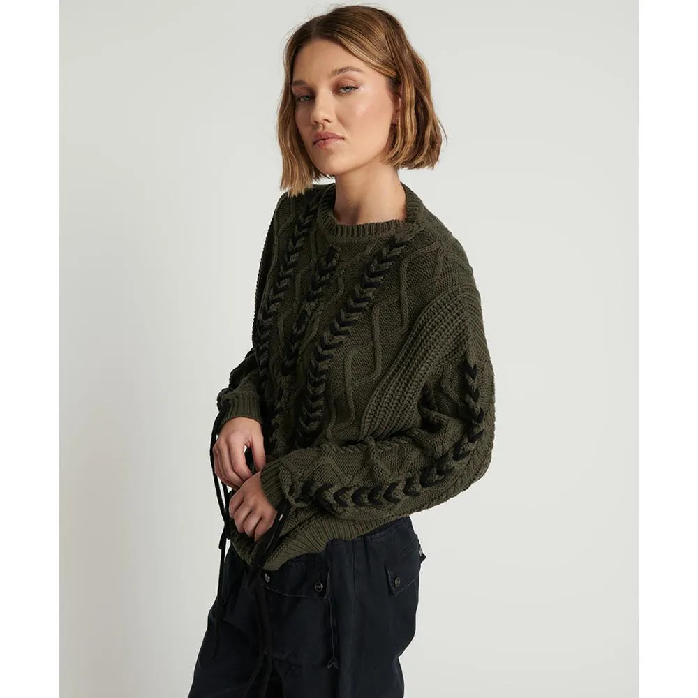 One Teaspoon Threaded Cable Sweater