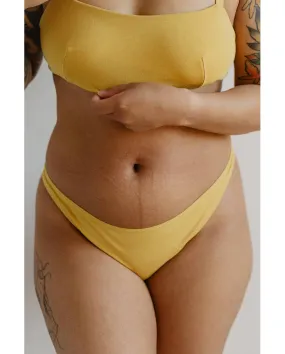 Organic Cotton Thong - Mustard *FINAL SALE*