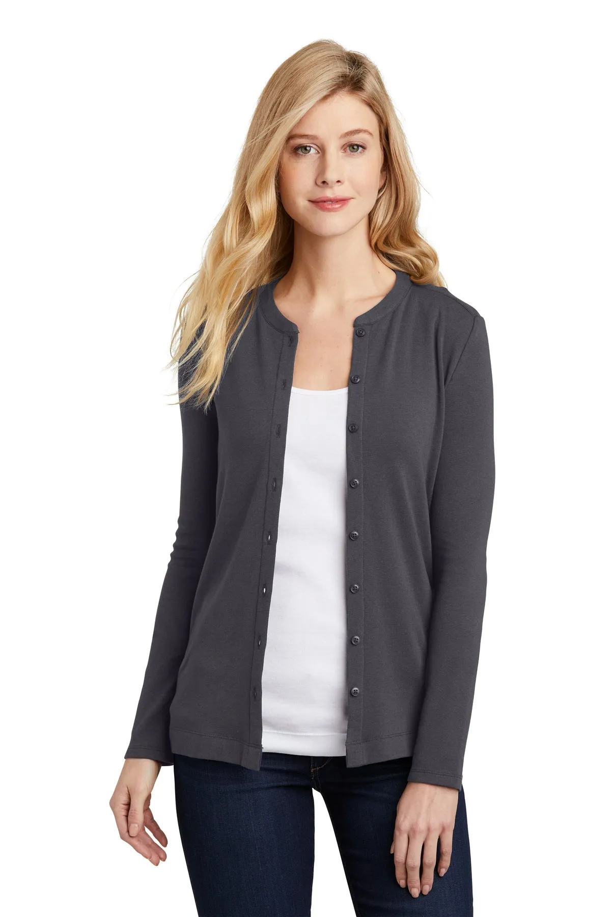 Port Authority® LM1008 Ladies Concept Stretch Button-Front Cardigan